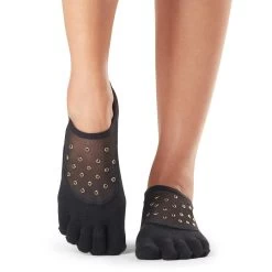 Fitness-Mad Womens/Ladies Luna Vow Toe Socks (Black) -Fitness Equipment Store kd72ec38a12bfa6e6104f948bd18a2074