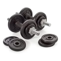 York 20kg Cast Iron Dumbbell Weight Set -Fitness Equipment Store kd7660ed9185035bc6aacc68d51675ec2