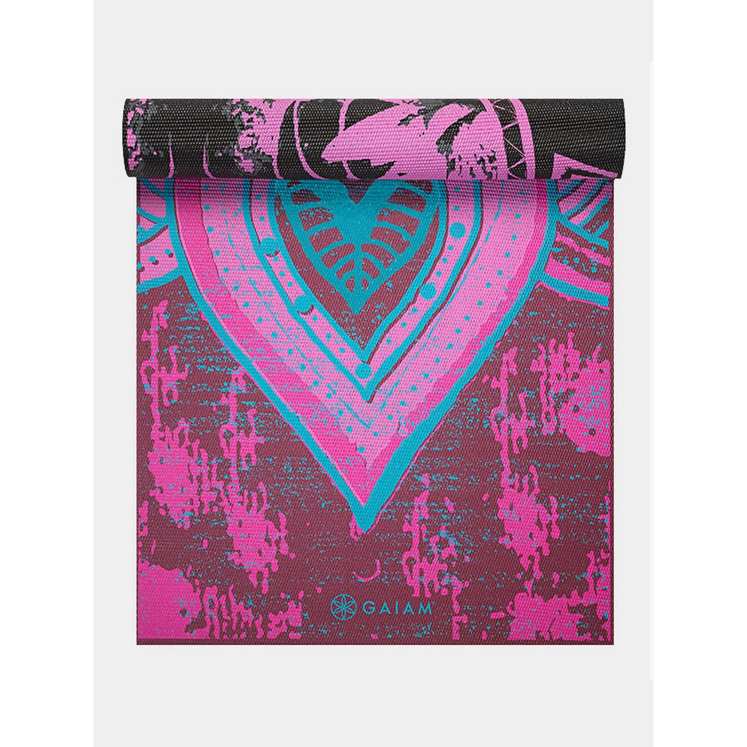 Gaiam Be Free Reversible Yoga Mat 6mm 3 Gaiam Be Free Reversible Yoga Mat 6mm