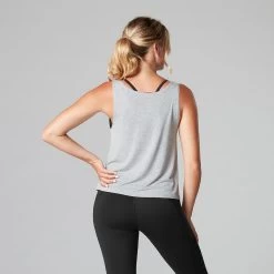 Fitness-Mad Womens/Ladies Laser Cut Tank Top (Black) -Fitness Equipment Store kde34af40cb43e663facfd66fb78b108f