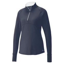 PUMA Womens Gamer Quarter-Zip Golf Pullover -Fitness Equipment Store kdf01d7acc829034204465633b07462ba