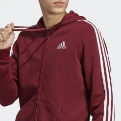 ADIDAS Essentials Fleece 3-Stripes Full -Fitness Equipment Store kdf40f00b2743684a808df92a9d51f025