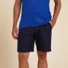 Men's Yoga Linen And Cotton Shorts 2 Men's Yoga Linen And Cotton Shorts -Fitness Equipment Store ke1f1c10d70ae0fc850c77e27be494dd3