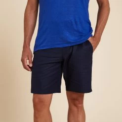Men's Yoga Linen And Cotton Shorts