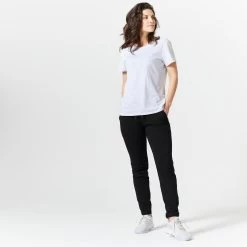 Women's Slim-Fit Fitness Jogging Bottoms 500 -Fitness Equipment Store ke22f4407b4a2560eda6315b04887d952