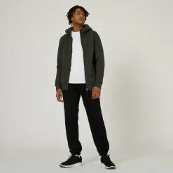 Men's Zip-Up Fitness Hoodie 520 -Fitness Equipment Store ke3b57e216a85dff6f9e7c0d5ff2f94b1