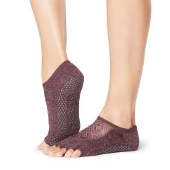 Fitness-Mad Womens/Ladies Luna Entity Half Toe Socks (Purple) -Fitness Equipment Store ke49e697c227a96e73cca46aad08cbf62