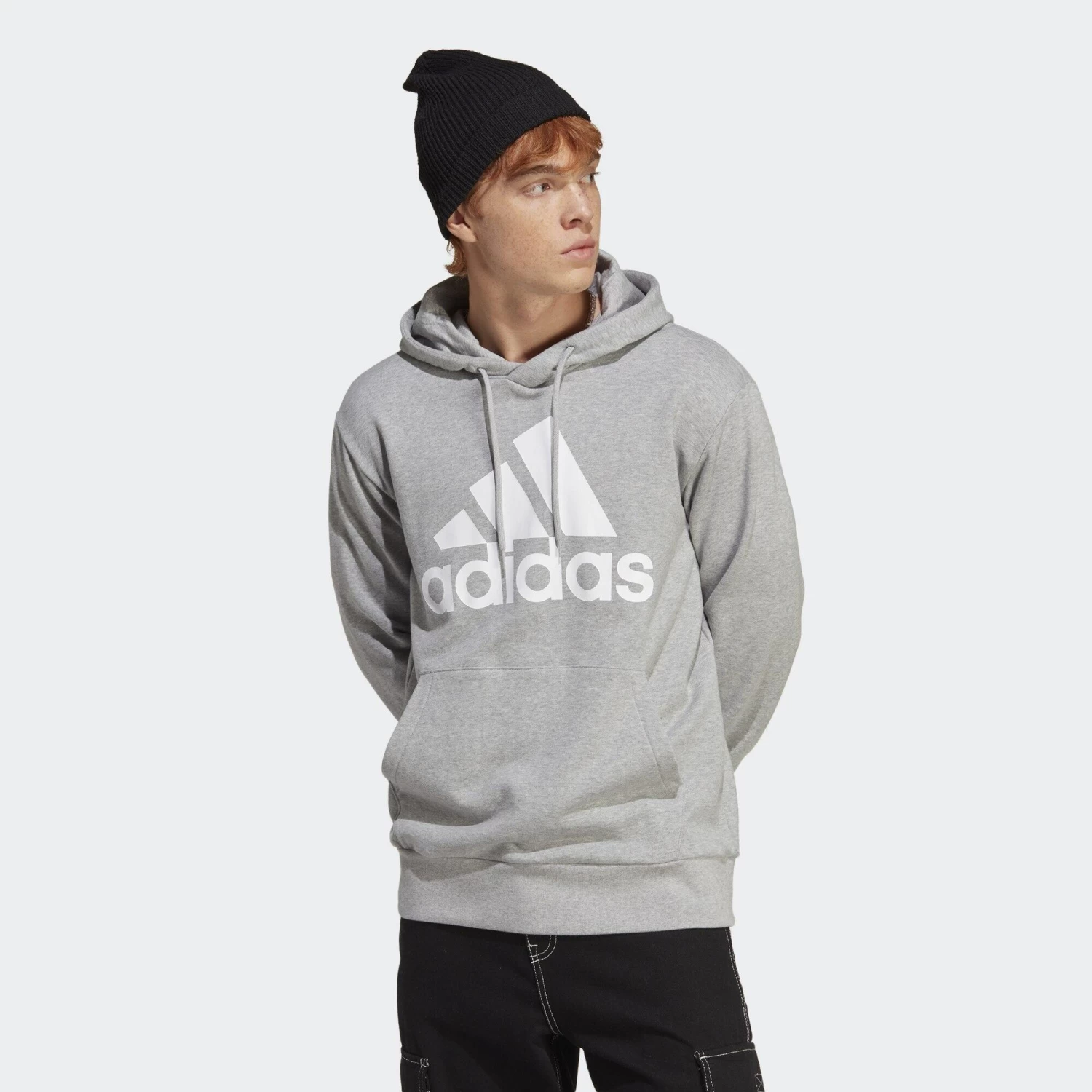 ADIDAS Essentials French Terry Big Logo Hoodie 18 ADIDAS Essentials French Terry Big Logo Hoodie - Image 16