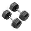 York 20kg Commercial Rubber Hex Dumbbells Weights 2 York 20kg Commercial Rubber Hex Dumbbells Weights -Fitness Equipment Store ke6eaa84d1388de0d1d9168164e228682