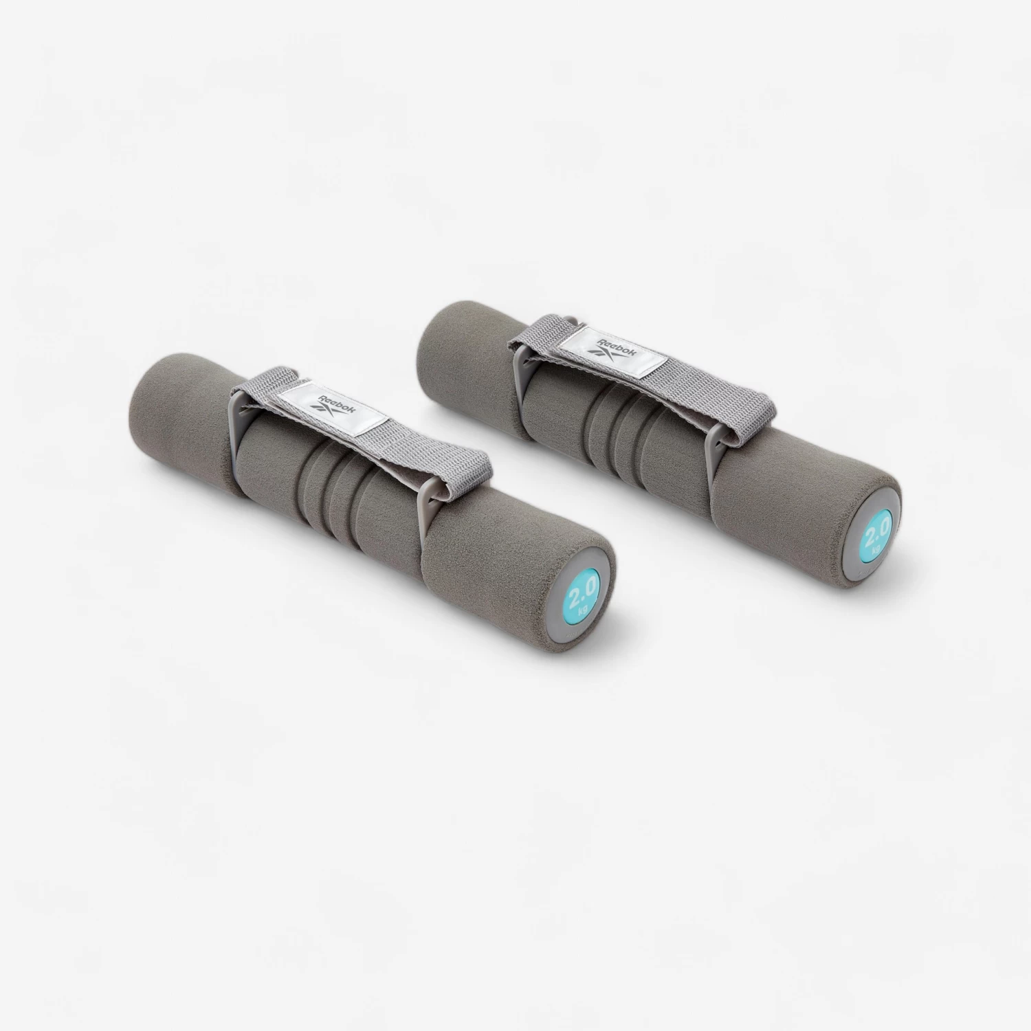 Reebok Foam Handweights With Adjustable Rip-Tab Straps Softgrip 3 Reebok Foam Handweights With Adjustable Rip-Tab Straps Softgrip