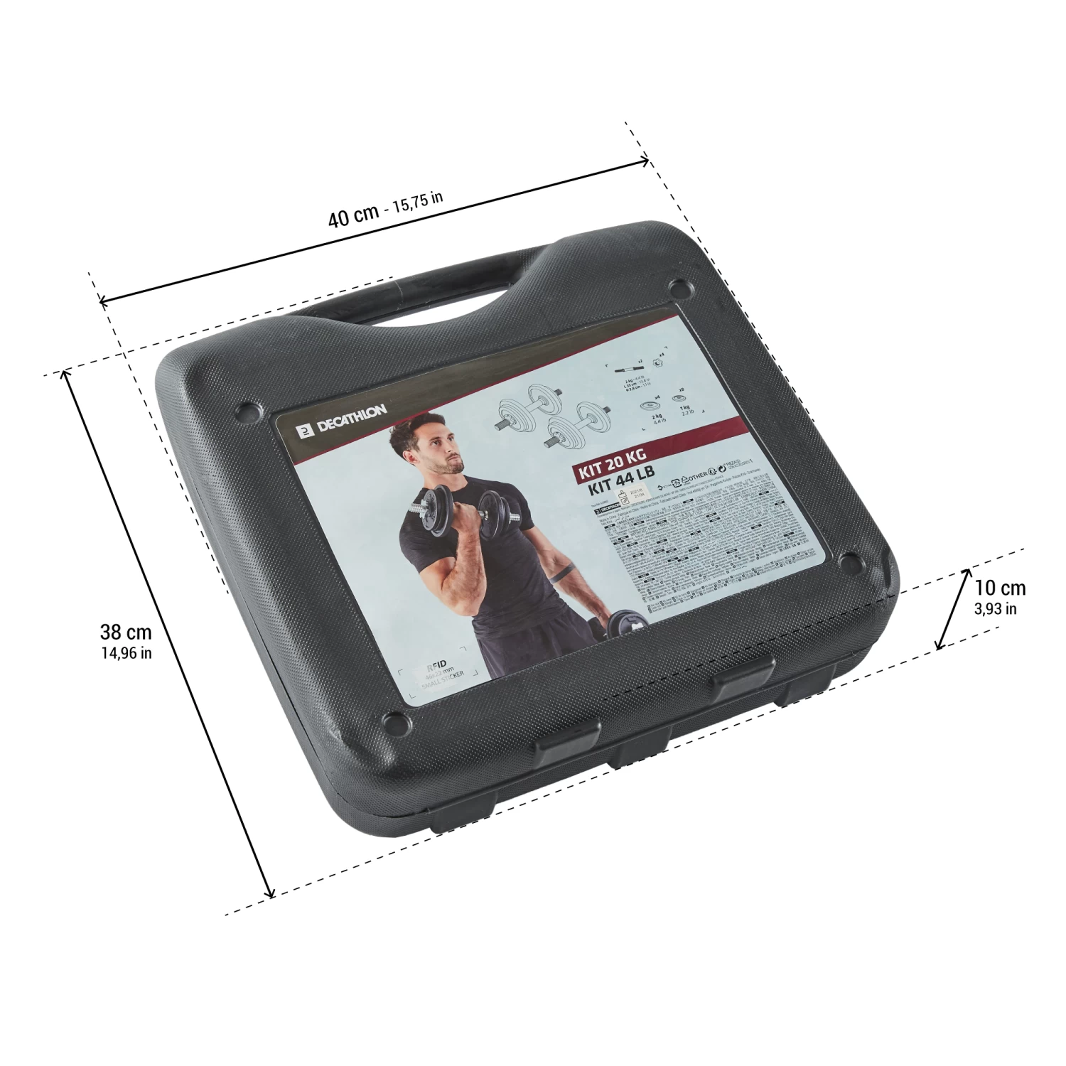 CORENGTH 20 Kg Weight Training Dumbbell Kit 7 CORENGTH 20 Kg Weight Training Dumbbell Kit - Image 5