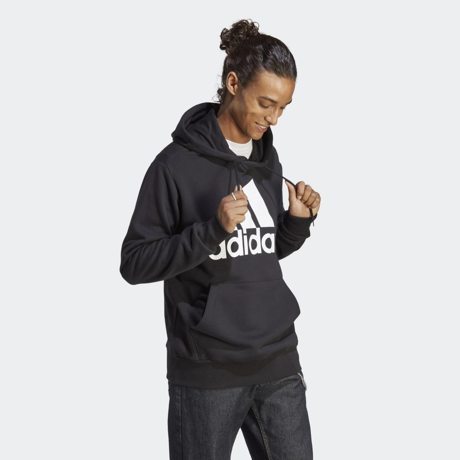 ADIDAS Essentials French Terry Big Logo Hoodie 8 ADIDAS Essentials French Terry Big Logo Hoodie - Image 6