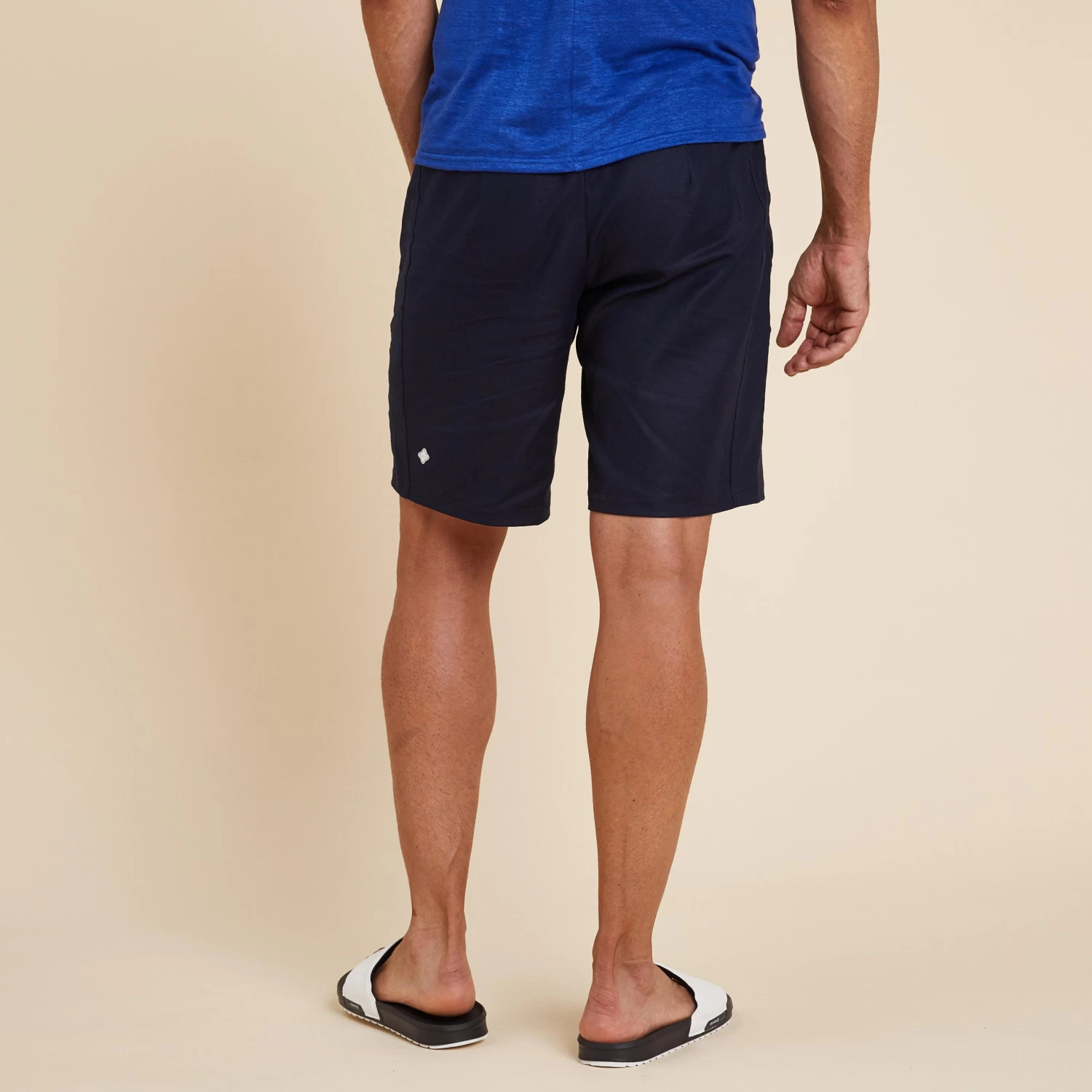 Men's Yoga Linen And Cotton Shorts 6 Men's Yoga Linen And Cotton Shorts - Image 4