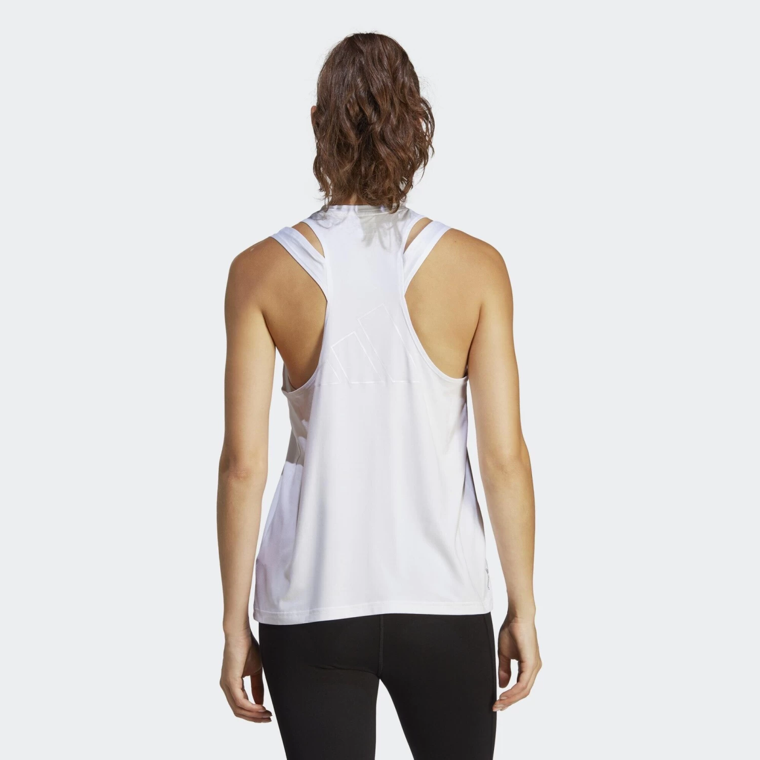 ADIDAS AEROREADY Train Essentials 3 Bar Logo Tank Top 10 ADIDAS AEROREADY Train Essentials 3 Bar Logo Tank Top - Image 8