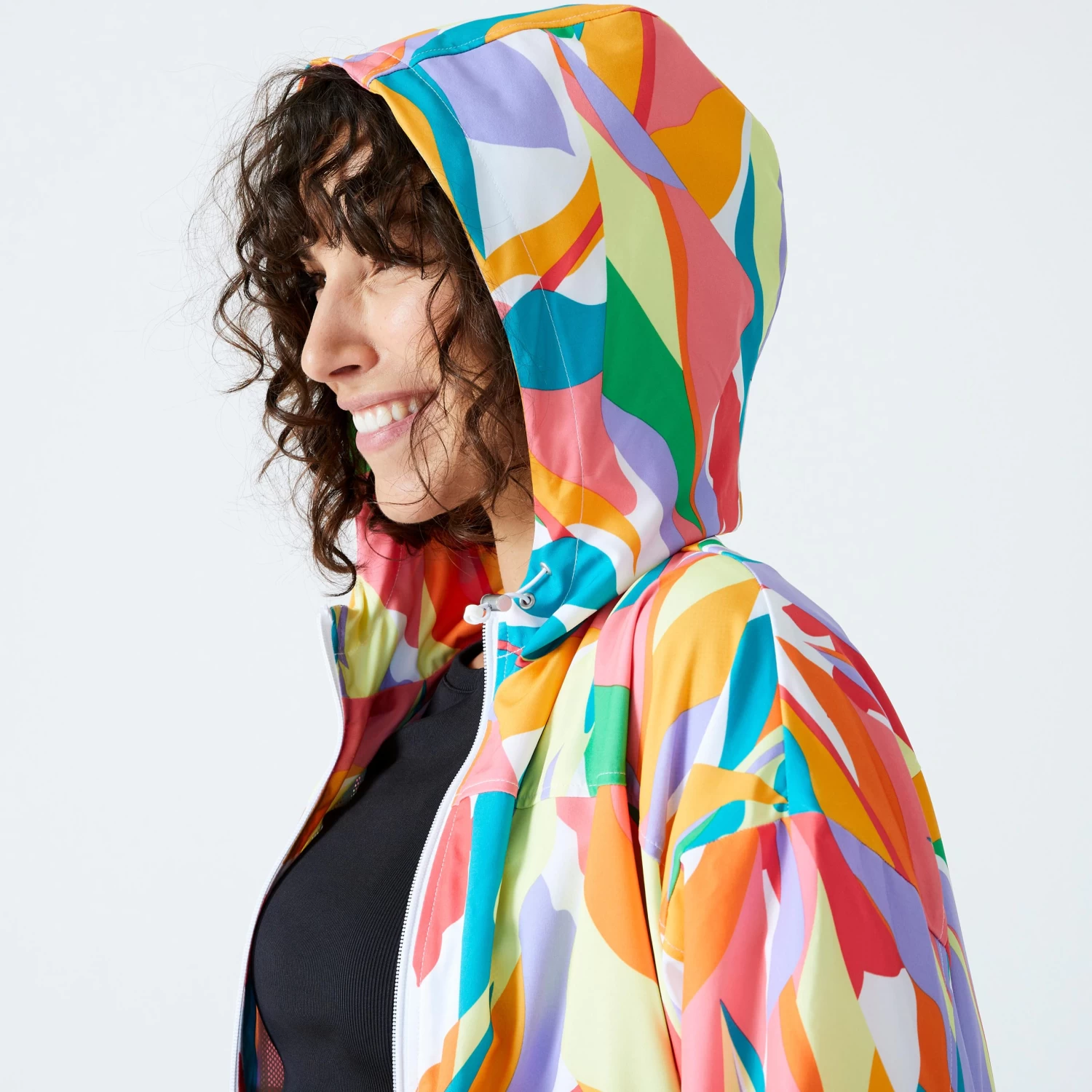 Loose Hooded Fitness Jacket 5 Loose Hooded Fitness Jacket - Image 3