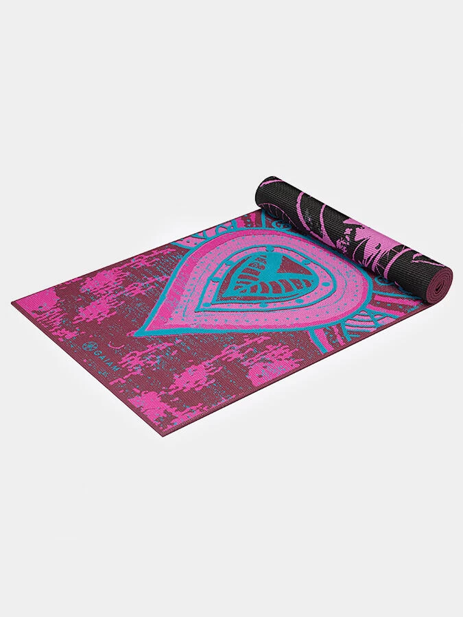 Gaiam Be Free Reversible Yoga Mat 6mm 5 Gaiam Be Free Reversible Yoga Mat 6mm - Image 3