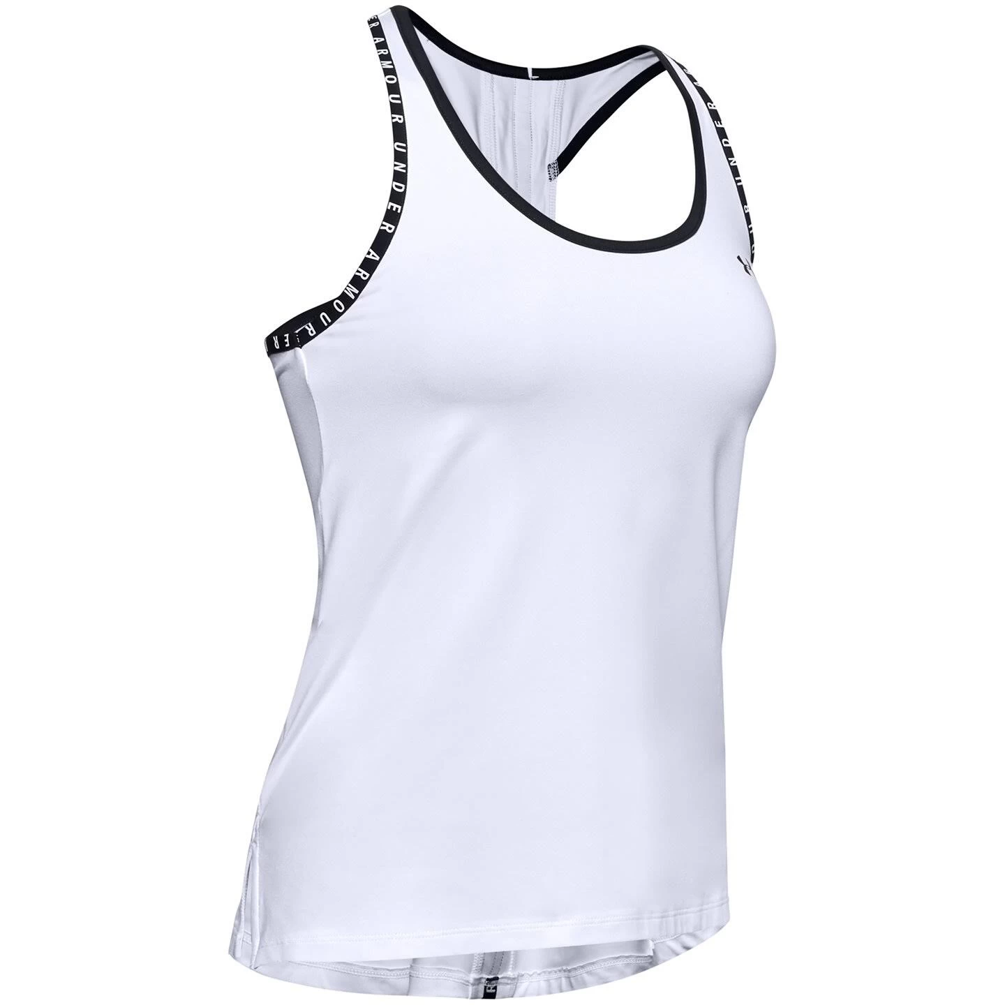 Under Armour Womens/Ladies Knockout Tank Top (Black/White) 7 Under Armour Womens/Ladies Knockout Tank Top (Black/White) - Image 5