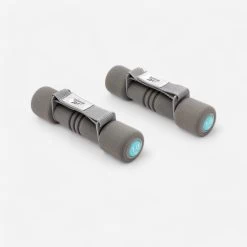 Reebok Softgrip Foam Hand Weights With Adjustable Rip-Tab Straps - 1Kg