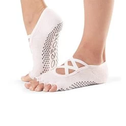 Fitness-Mad Womens/Ladies Elle Toe Socks (Black) -Fitness Equipment Store kfebd66014536dc216d573e972baac68e